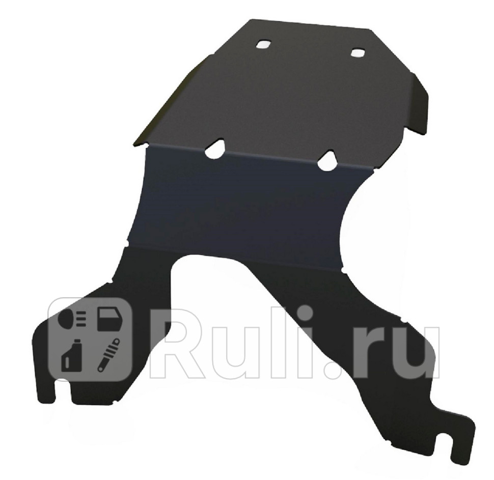 Защита радиатора для 2014-2019 АвтоБроня 111054281 2780₽