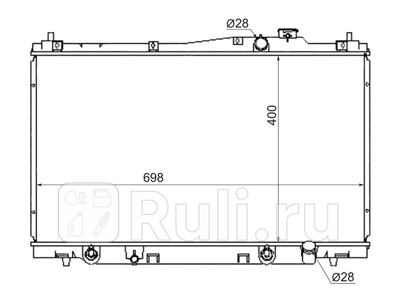 Прокладка приемной трубы HYUNDAIKIA HD00015 MILES HD00015 230₽