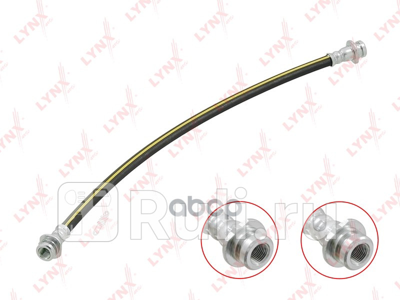 шланг тормозной задний Nissan Navara Np300 D40 05-15 Np300 D22 08-15 LYNXAUTO BL-4130 1060₽
