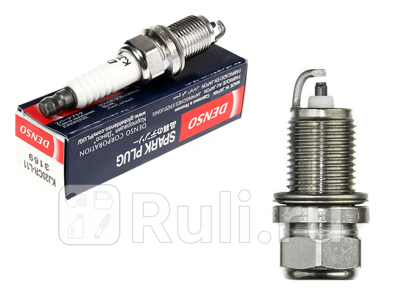 Свеча зажигания 1 шт для BMW E46 купе рестайлинг 2003-2006 DENSO KJ20CR-L11 290₽