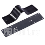 Рамка номерного знака силиконовая с адаптером черная DolleX Dollex SPL-67 690₽