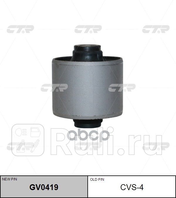 Сайлентблок CTR CVS-4 0₽