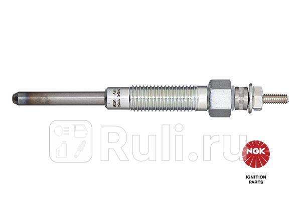 Свеча накаливания 1 шт для Toyota Land Cruiser 100 1998-2007 NGK 5376 2130₽