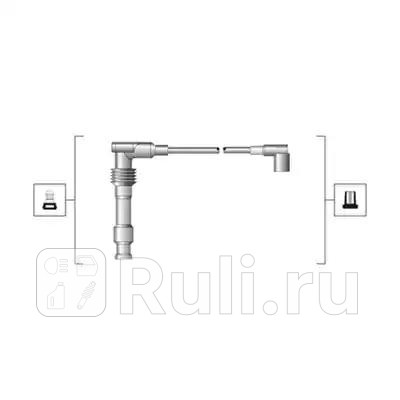 Провода высоковольтные ком-кт MAGNETI MARELLI 941319170015 3040₽