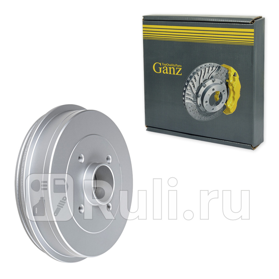 Барабан тормозной GANZ GIJ10170 2670₽