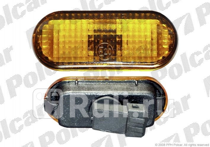 Повторитель поворота в крыло левый/правый (1 шт.) для Ford Galaxy рестайлинг (2000-2006) Polcar 6720196E