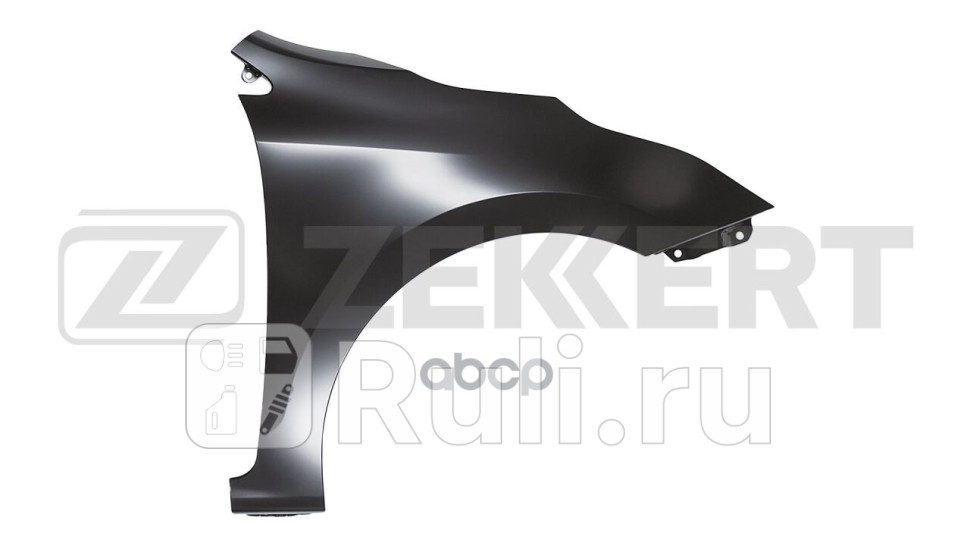 Крыло переднее правое Kia Rio IV 17- без отв под повторитель Zekkert kt-1054 5480₽