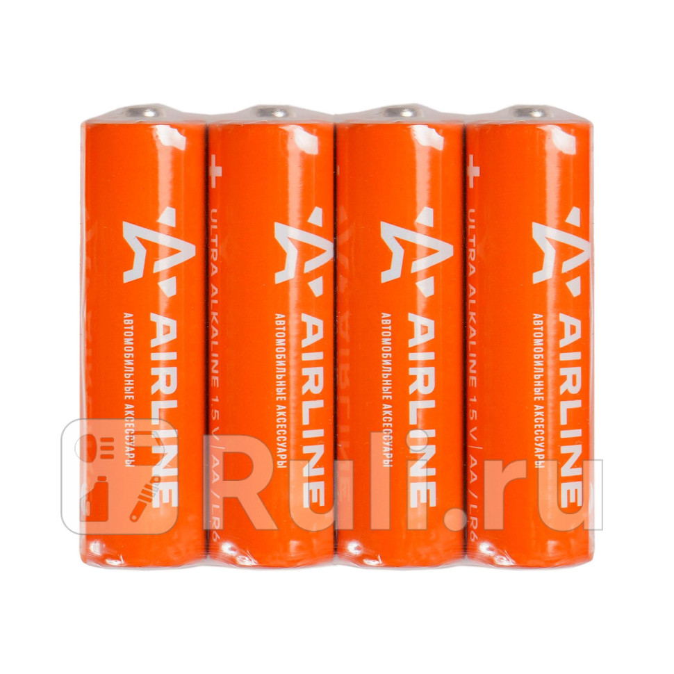 Батарейка AIRLINE LR06AA щелочная 4 шт AIRLINE AA-040 270₽
