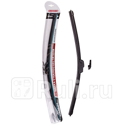 Щетка стеклоочистителя бескаркасная Skyway стандарт 24610 мм в блистере SKYWAY S02701040 270₽