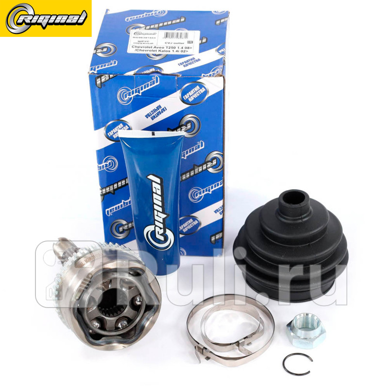 Шрус наружный Chevrolet Aveo T250 14 08Chevrolet Kalos 14i 02 Riginal RG96391551 1810₽
