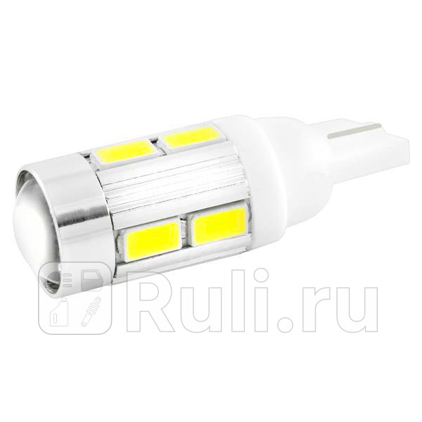 Светодиод 12 В 5 Вт без цоколя белый 10 SMD габариты повтповоротника линза 2 шт Skyway SKYWAY S08201107 140₽
