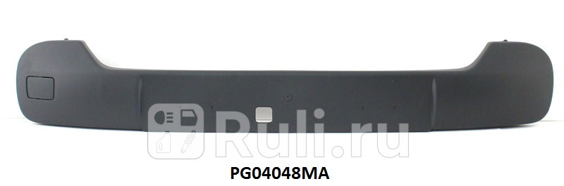 Молдинг переднего бампера для Peugeot 308 2011-2015 CrossOcean PT3315P 4440₽