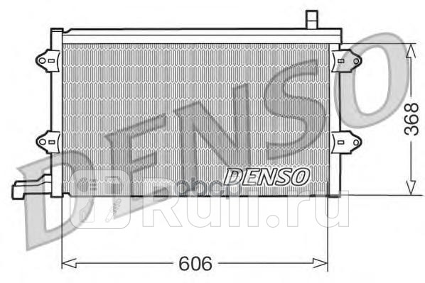 Конденсор конд vw golf iii DENSO dcn32003 0₽