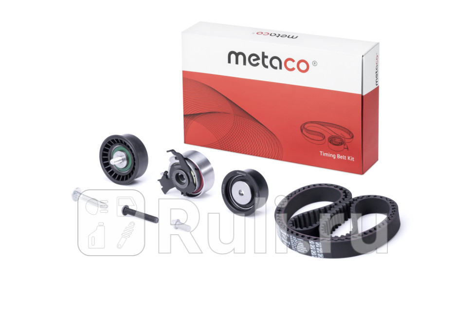 Ремень ГРМ к-кт Metaco 1170-036 7130₽
