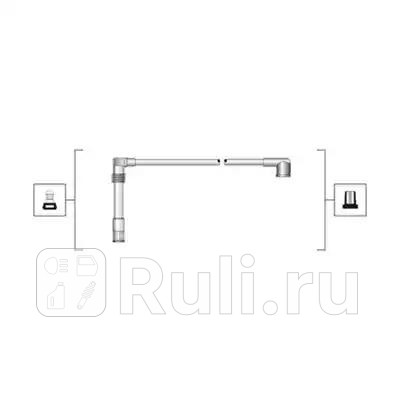 Провода высоковольтные ком-кт MAGNETI MARELLI 941319170082 8180₽