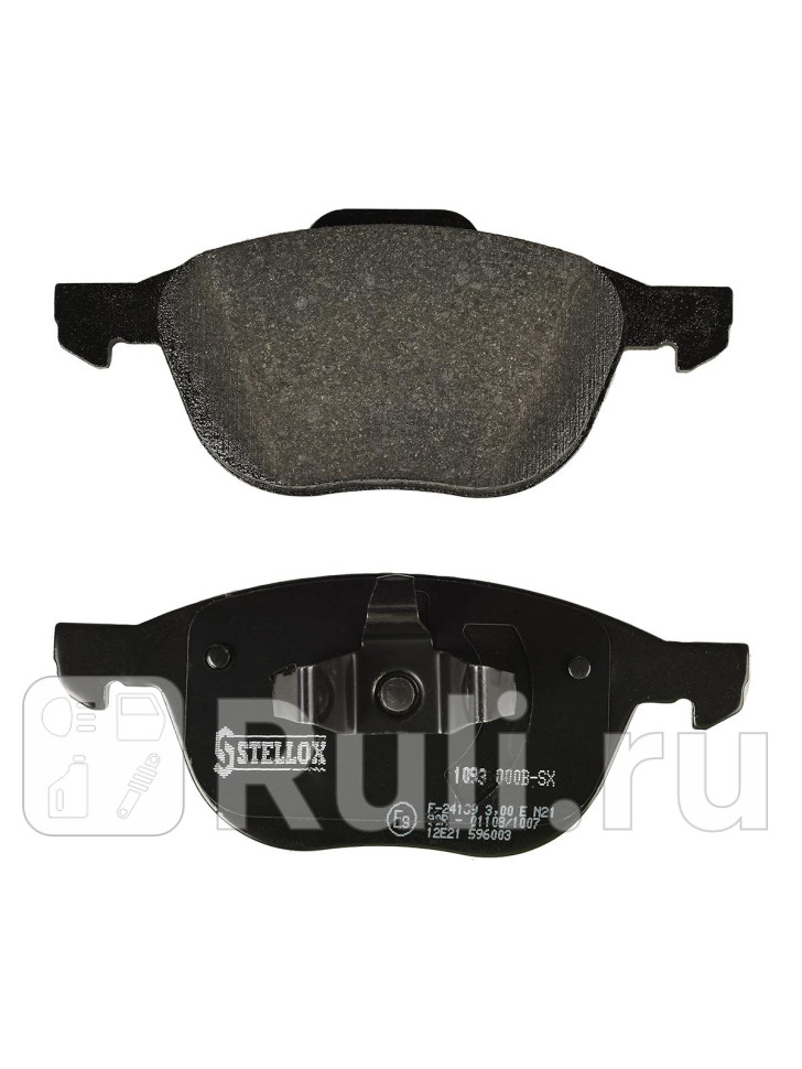 Колодки тормозные дисковые передние для Mazda 3 BL 2009-2013 STELLOX 1093 000B-SX 1400₽