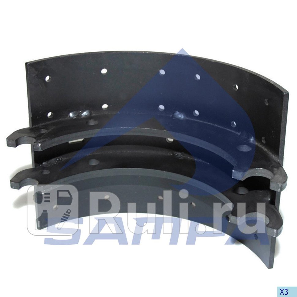 Колодка барабанного тормоза Sampa 085124 0₽