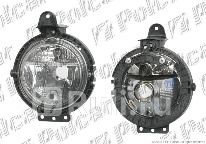 Фара противотуманная леваяправая 1 шт для Mini Cooper 2006-2014 Polcar 5102290E 11060₽