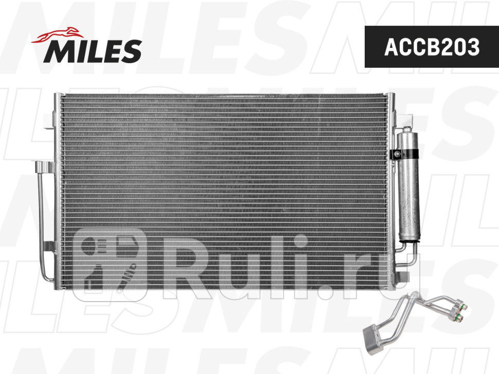 Конденсер NISSAN TEANA 2535 08- MILES ACCB203 9610₽