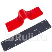 Рамка номерного знака силиконовая с адаптером красная DolleX Dollex SPL-71 720₽