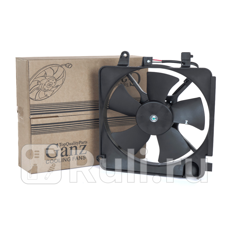 Электровентилятор радиатора основного с кожухом GANZ GIC06256 4840₽