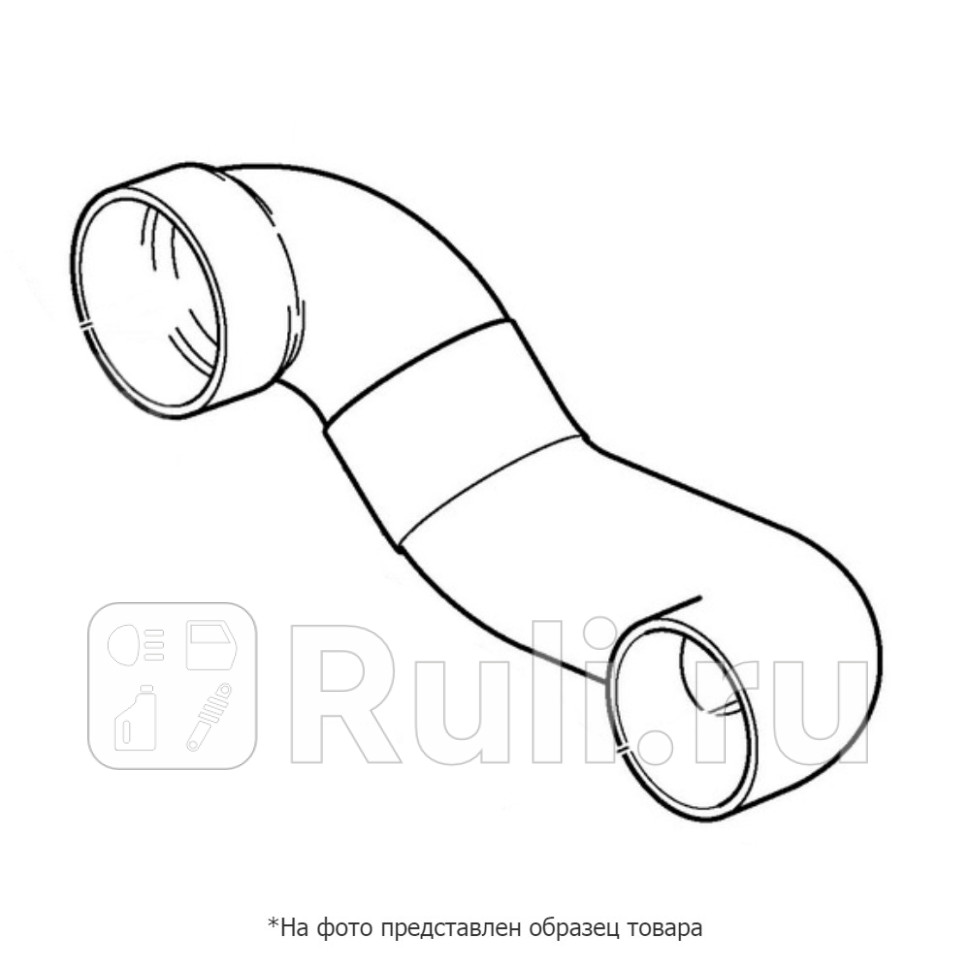 Патрубок интеркулера для BMW F10 2009-2017 Polcar 2018PT-1 6380₽