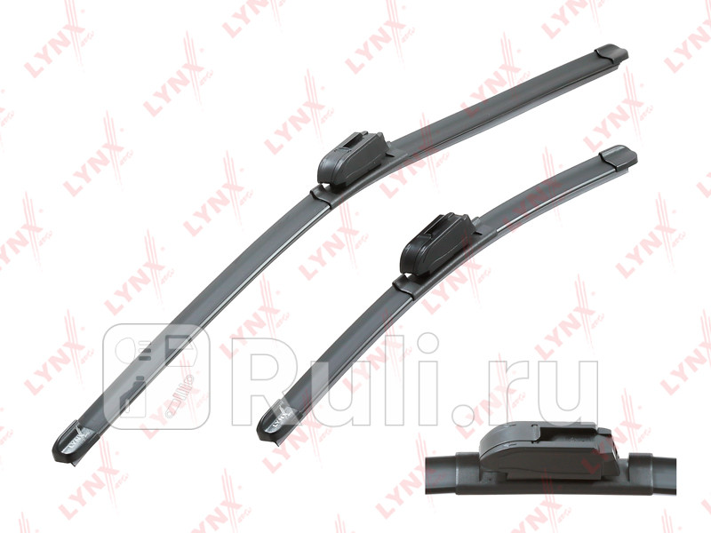 Комплект бескаркасных щеток стеклоочистителя 600мм24350мм14 FORD Ka 0816 HONDA Civic 0005 MAZDA 2 0714 MITSUBISHI Colt 0212 NISSAN 2360₽