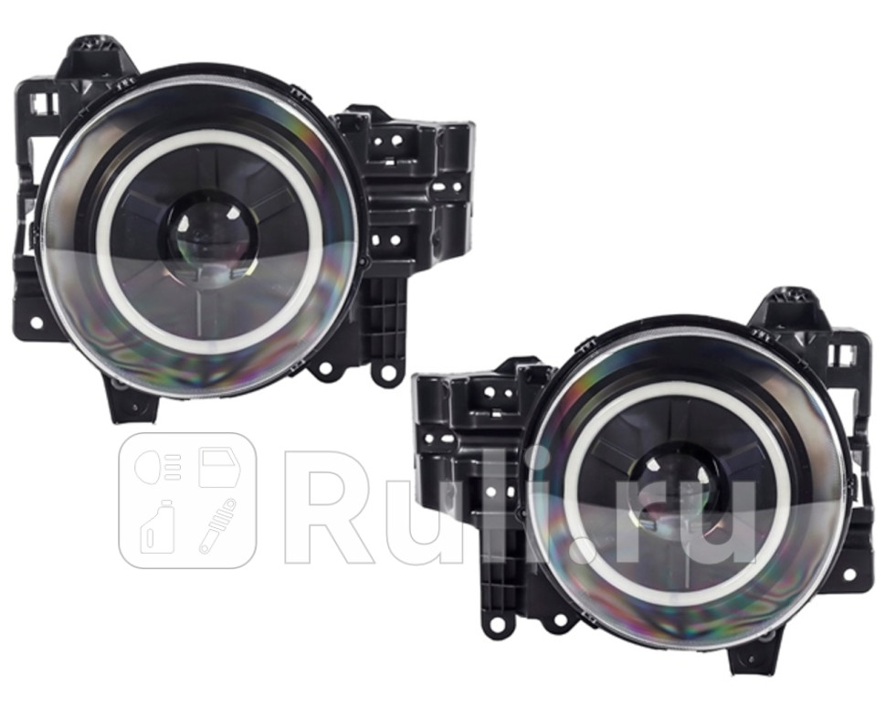 Тюнинг-фары комплект для Toyota FJ Cruiser 2006-2021 EAGLE EYES TY961B1WX2 41270₽