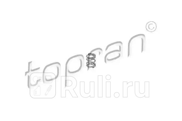 Пружина ручки двери HANS PRIES 109 725 001 60₽