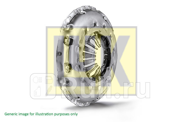 Корзина сцепления SKODA RAPID LUK 123061210 11780₽