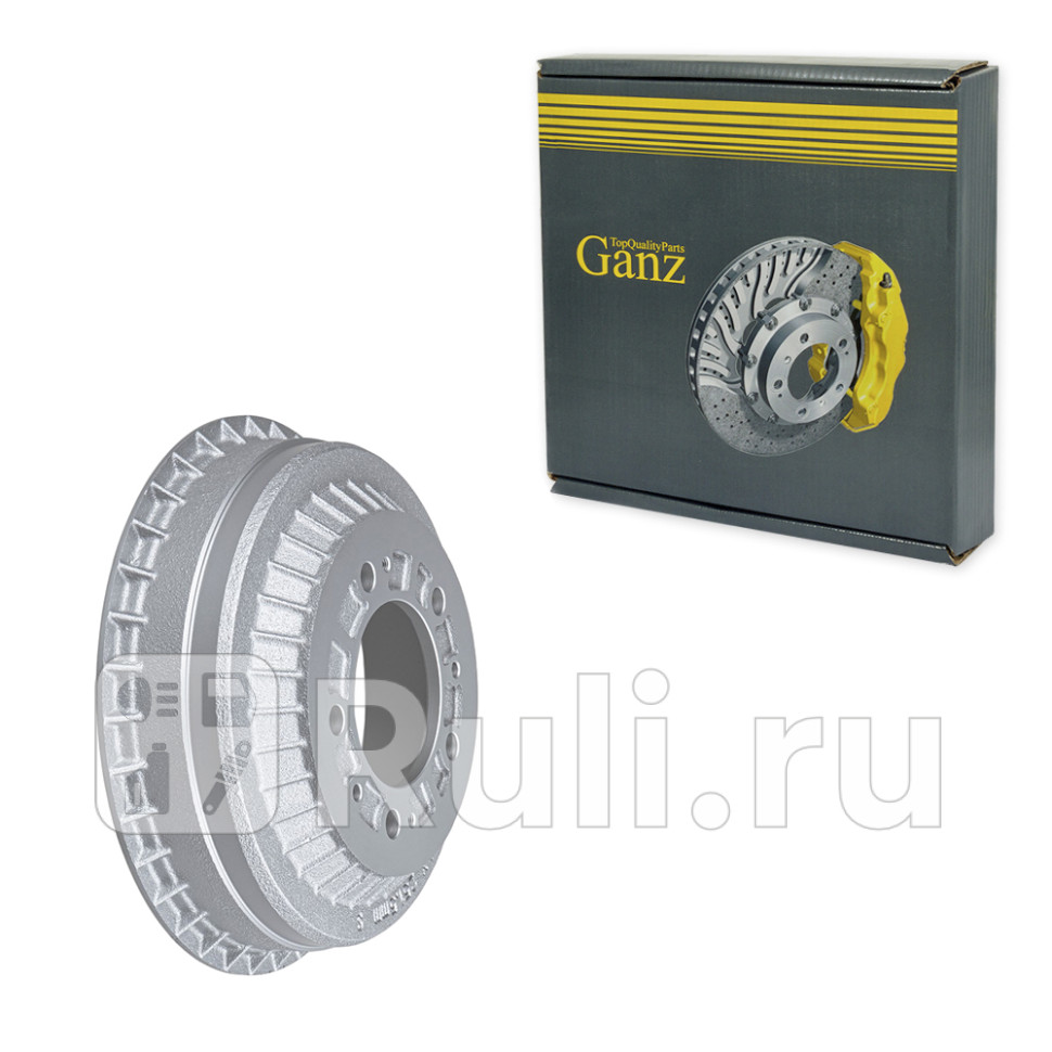 Барабан тормозной GANZ GIJ10282 3390₽