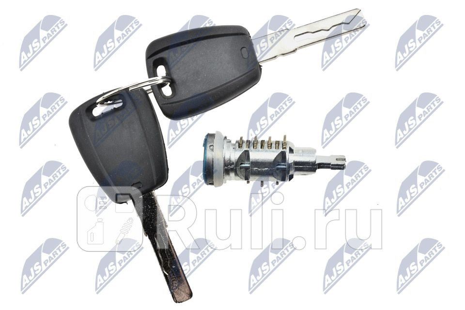 Личинка замка двери Fia Ducato Citroen Jumper Peugeot Boxer 06- передниезадняя NTY EZC-FT-027 0₽