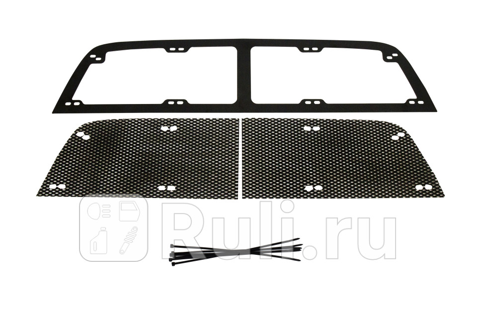 Сетка радиатора в бампер для Nissan Qashqai j10 рестайлинг 2010-2013 Русская Артель SRN-136702 2100₽