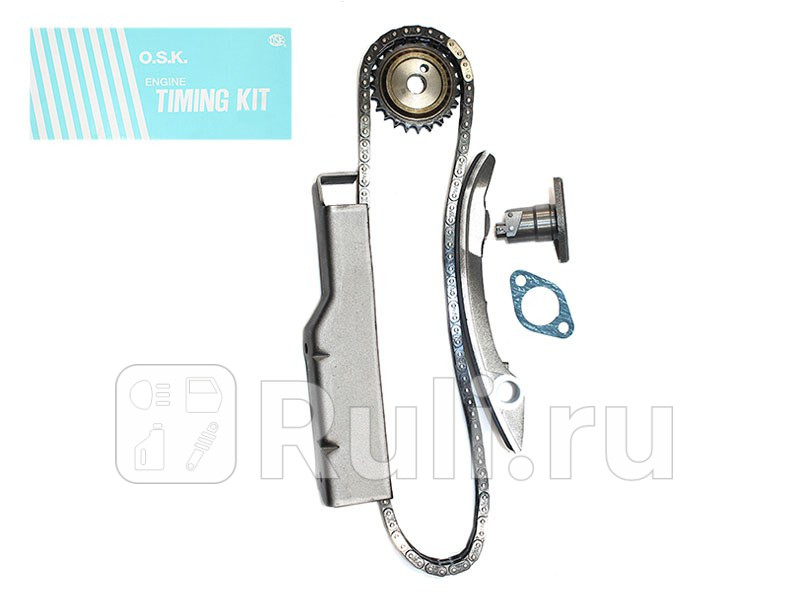 Ремкомплект Цепи ГРМ OSK полный с прокладкой и сальником OSK MI306X 9600₽