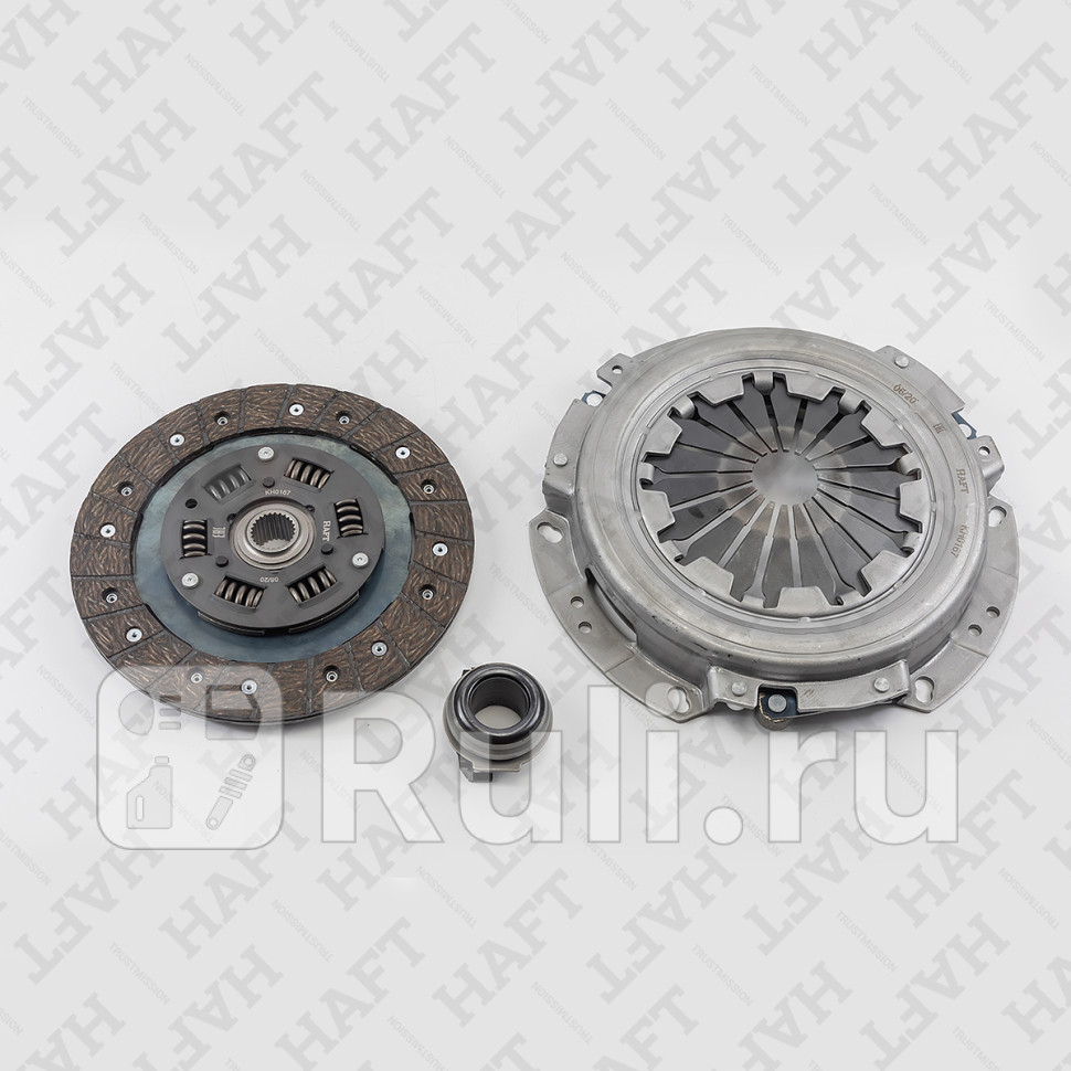Ком кт сцепления 200 mm RENAULT Clio Logan Megane Scenic 96- LADA Largus 12- HAFT KH0167 7020₽