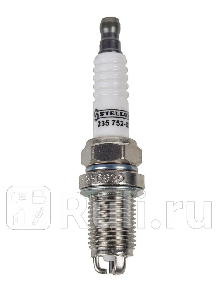 Свеча зажигания 3045BKUR6ET10 никель 3-pin Audi 100A2-A8 VW GolfPassat 93-03 STELLOX 235 752-SX 280₽