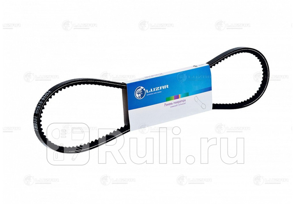 Ремень 875 AVX10 привода вентилятора дв 4215 4216 Евро-3 ИЖ 2126 зубчатый LUZAR LB0226 370₽