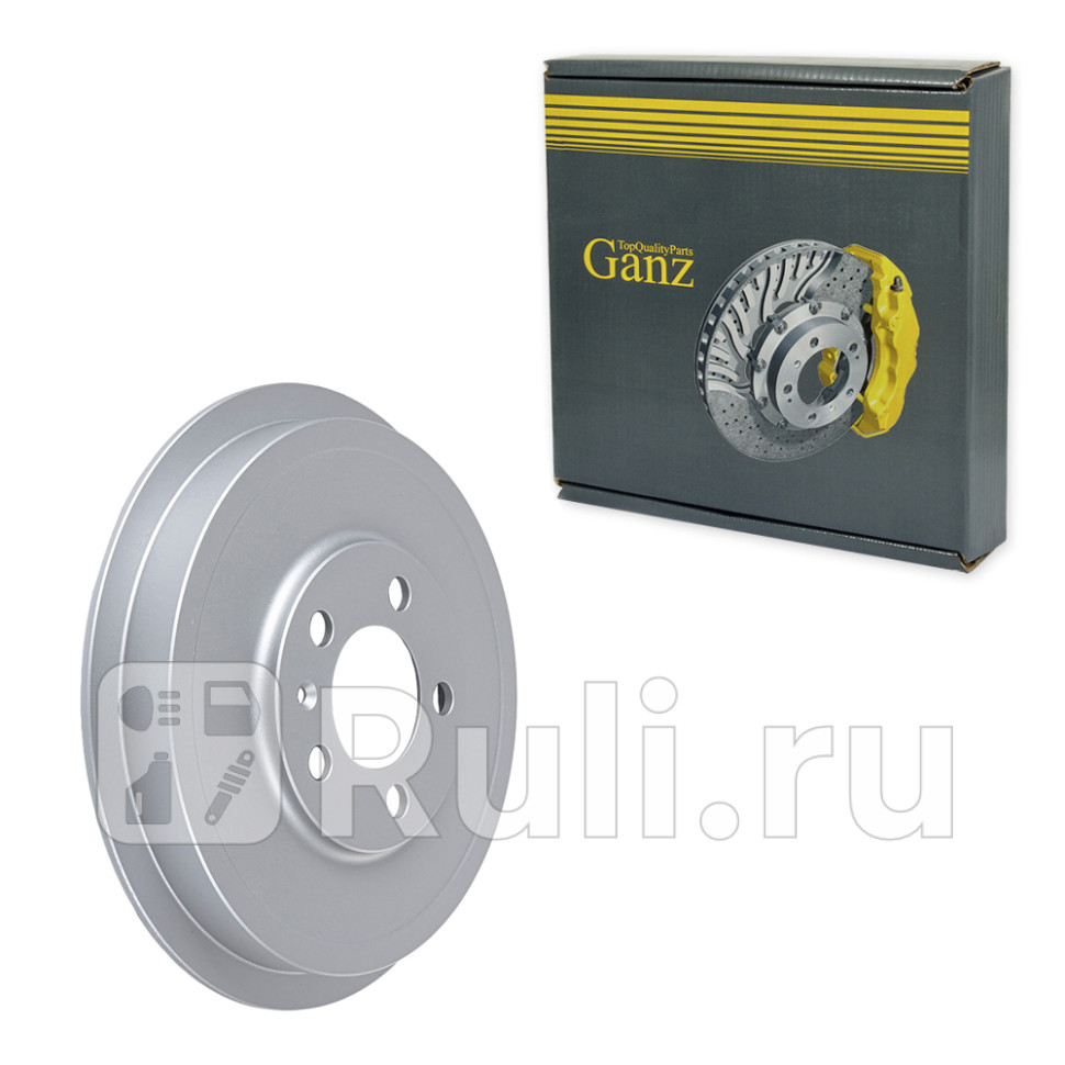 Барабан тормозной GANZ GIJ10171 4060₽