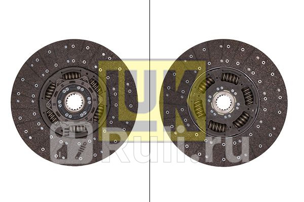 Диск сцепления 430tzfn 45x50-18n l66 mb actros LUK 343 0192 10 0₽