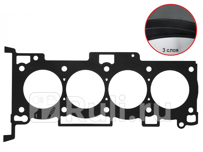 Прокладка ГБЦ HYUNDAI 20 G4KD iX35 10-SONATA NF 07-10KIA SPORTAGE 10-CERATO 08- HYUNDAI-KIA 22311-25013 2780₽