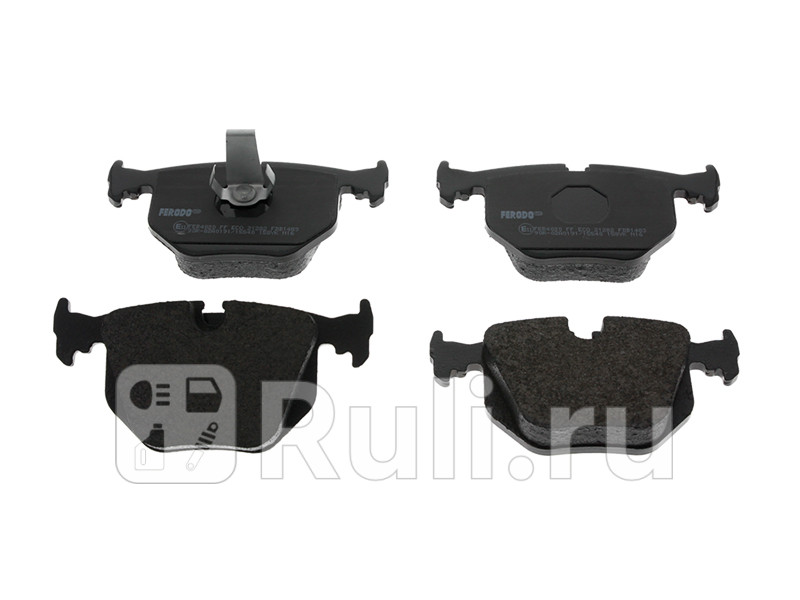 Колодки тормозные дисковые задние для BMW X5 E53 1999-2003 FERODO FDB1483 1960₽