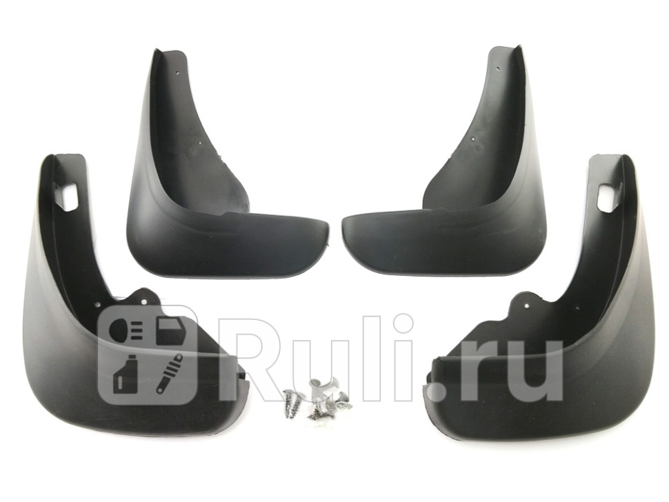 Брызговики комплект для Ford Focus 2 рестайлинг 2008- Forward FDFOC08-310-N 1340₽