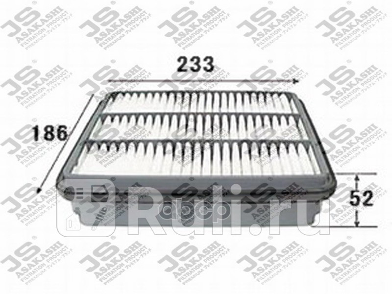 Фильтр воздушный JS Asakashi A3001 0₽