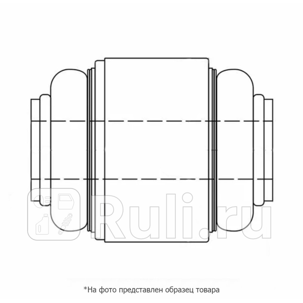 Сайлентблок рычага подвески Parts-Mall PXCRA-029S1 50₽