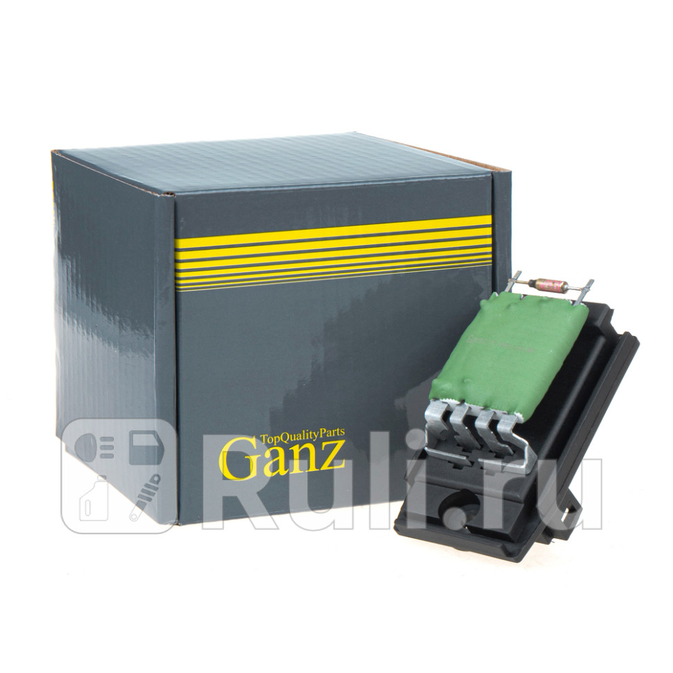 Резистор вентилятора отопителя салона GANZ GIF04013 990₽