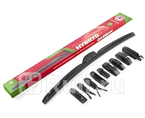 Щетка стеклоочистителя гибридная Autoprofi 26650 мм 10 переходников AUTOPROFI HYB-26 800₽