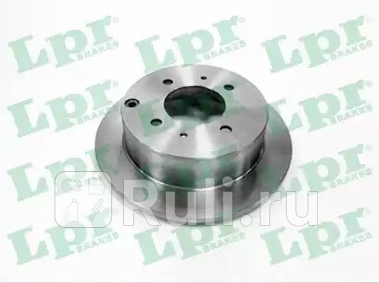Диск тормозной hyundai matrix 01-sonata 98-kia magentis 01- задний d 262мм LPR H2009P 0₽