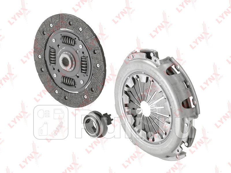 Комплект сцепления O 200 mm CITROEN BerlingoMF 11-14 96 PEUGEOT Partner 11-14 96 LYNXAUTO CL1167 6880₽