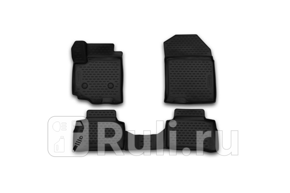 3d коврики в салон 4 шт для Suzuki Vitara 2015- Element CARSZK00017 2740₽