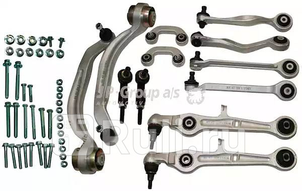 Комплект подвески AUDI A4 01-05 передней 8 рыч2 нак2 тягстабкрепеж 1140104010 JP GROUP 1140104010 34980₽